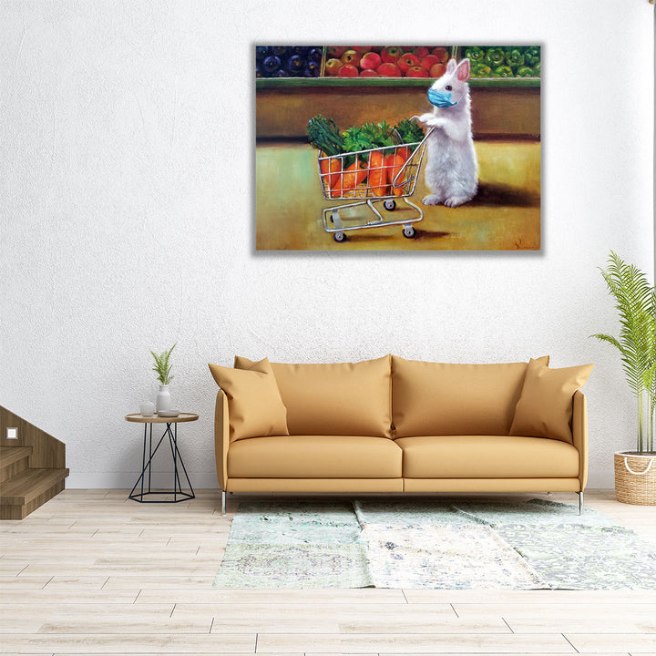 32x24 Canvas Print – kitchen animal design