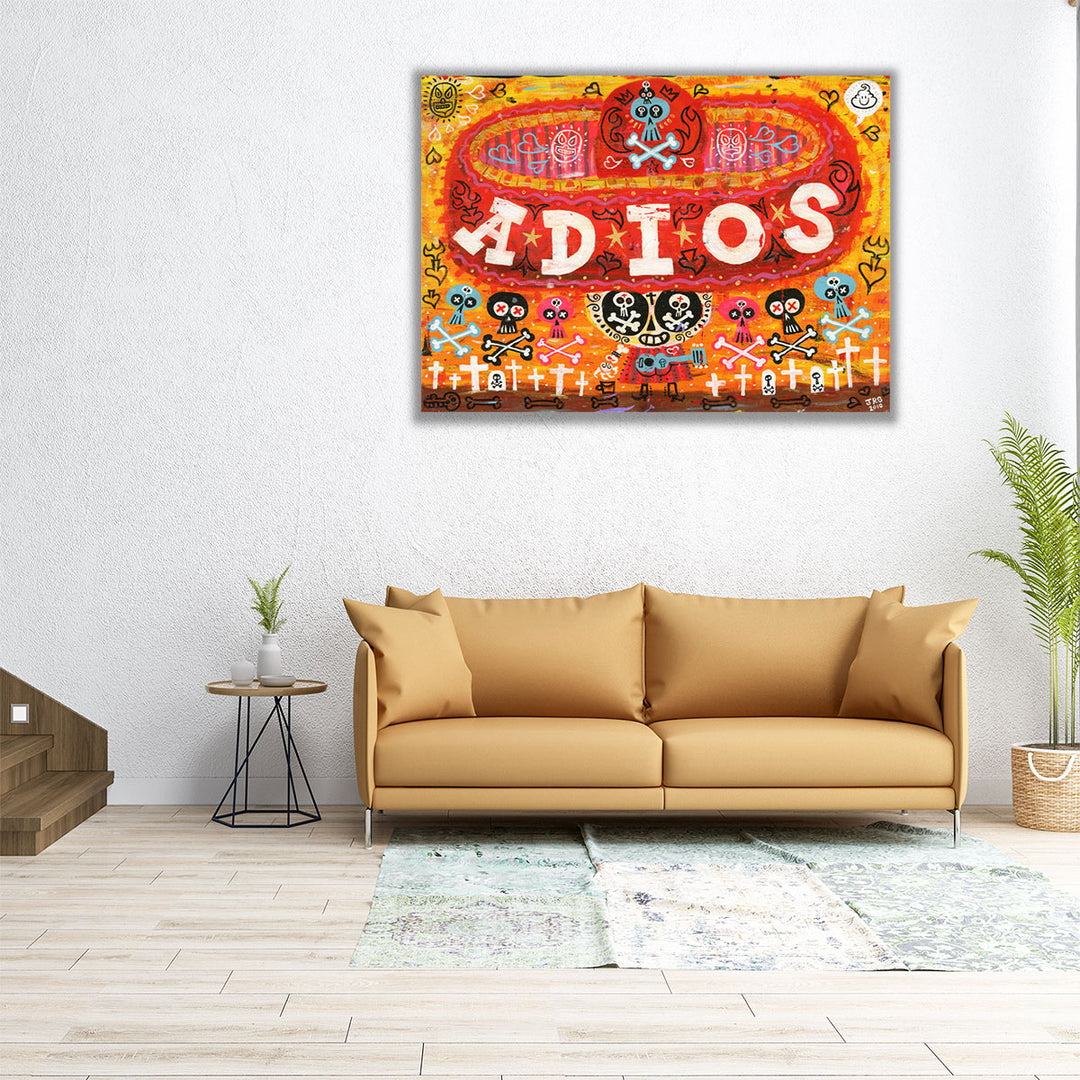 Adios Amigos - Canvas Print Wall Art