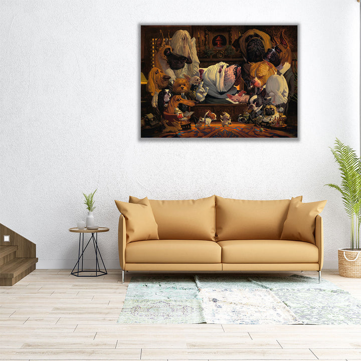 DogFather - Canvas Print Wall Art