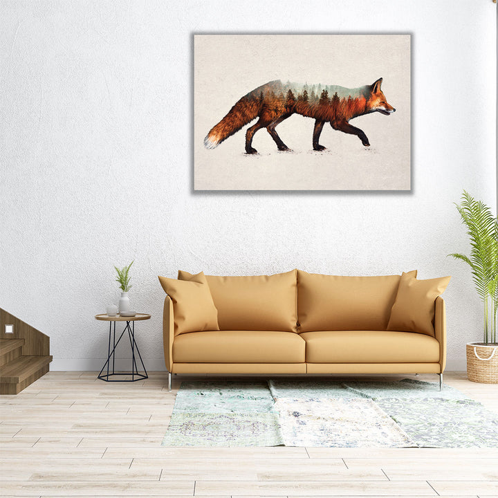 The Red Fox - Canvas Print Wall Art