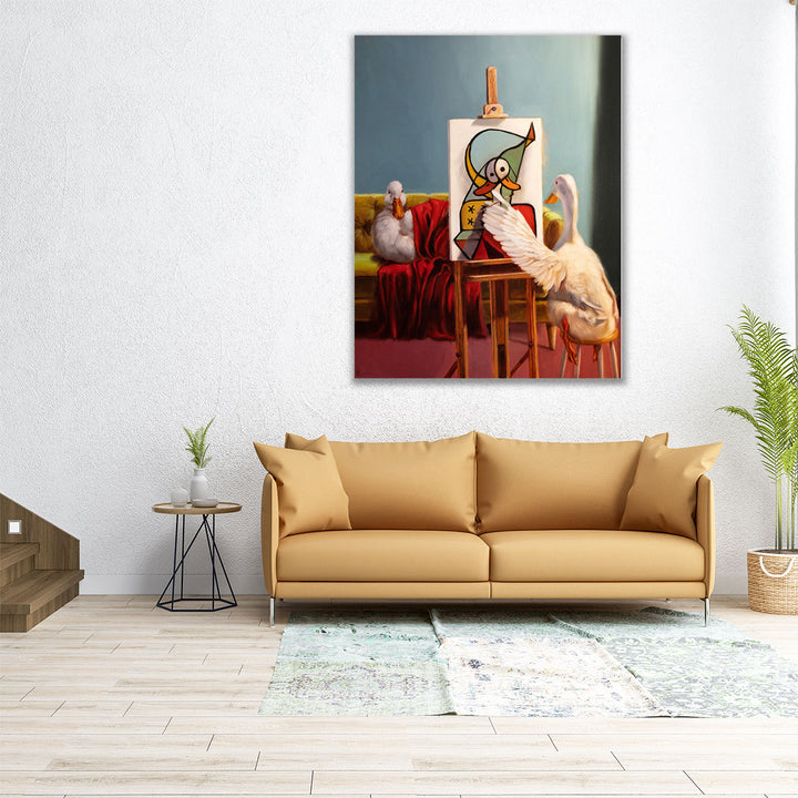 Duckcasso - Canvas Print Wall Art