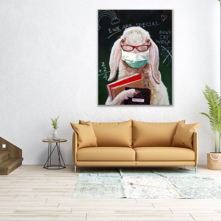Back To School - Teacher - Canvas Print Wall Art