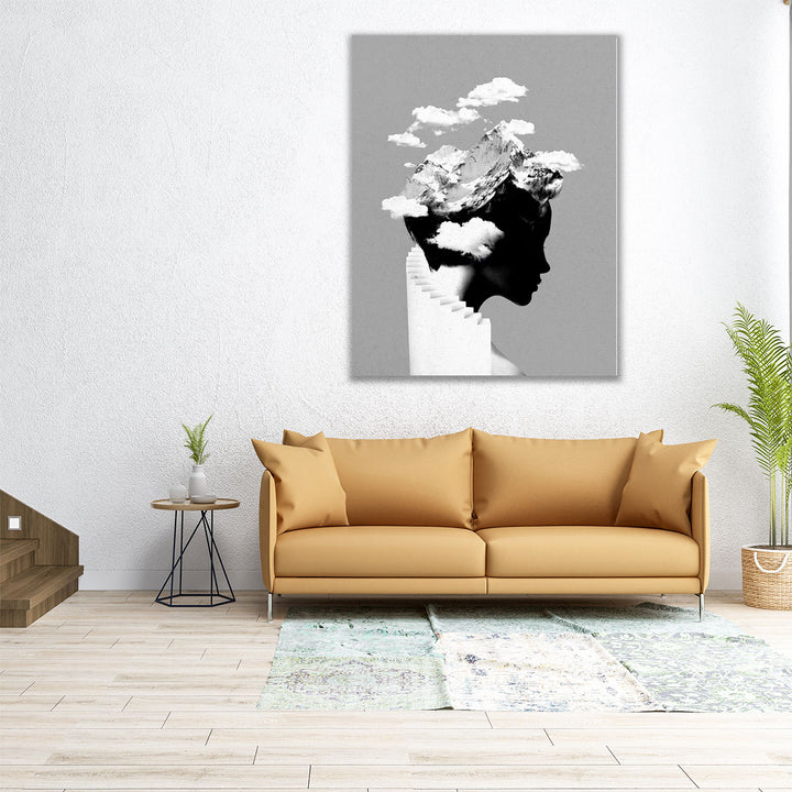 Its a Cloudy Day - Canvas Print Wall Art