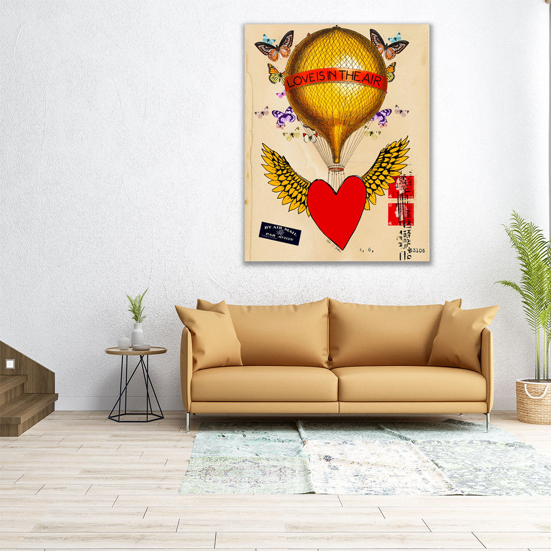 Love Is in The Air - Canvas Print Wall Art
