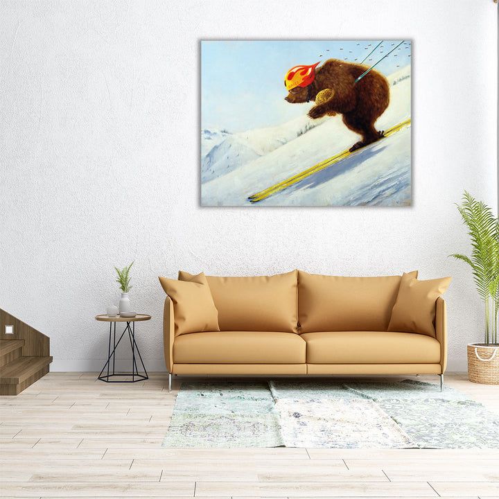 The Heist - Canvas Print Wall Art