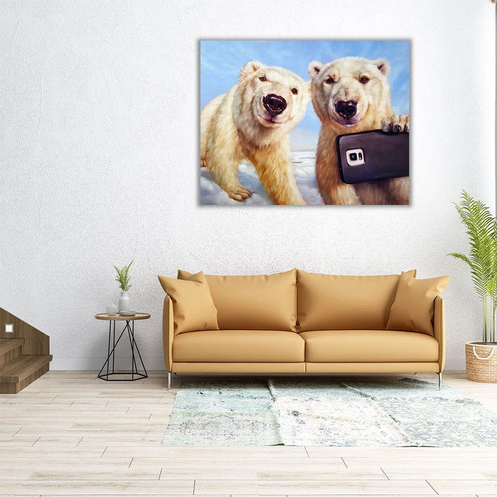 Polargram - Canvas Print Wall Art