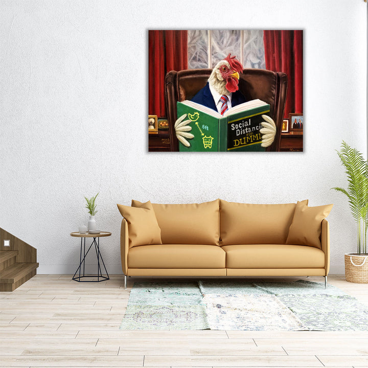 Bird Brain - Canvas Print Wall Art