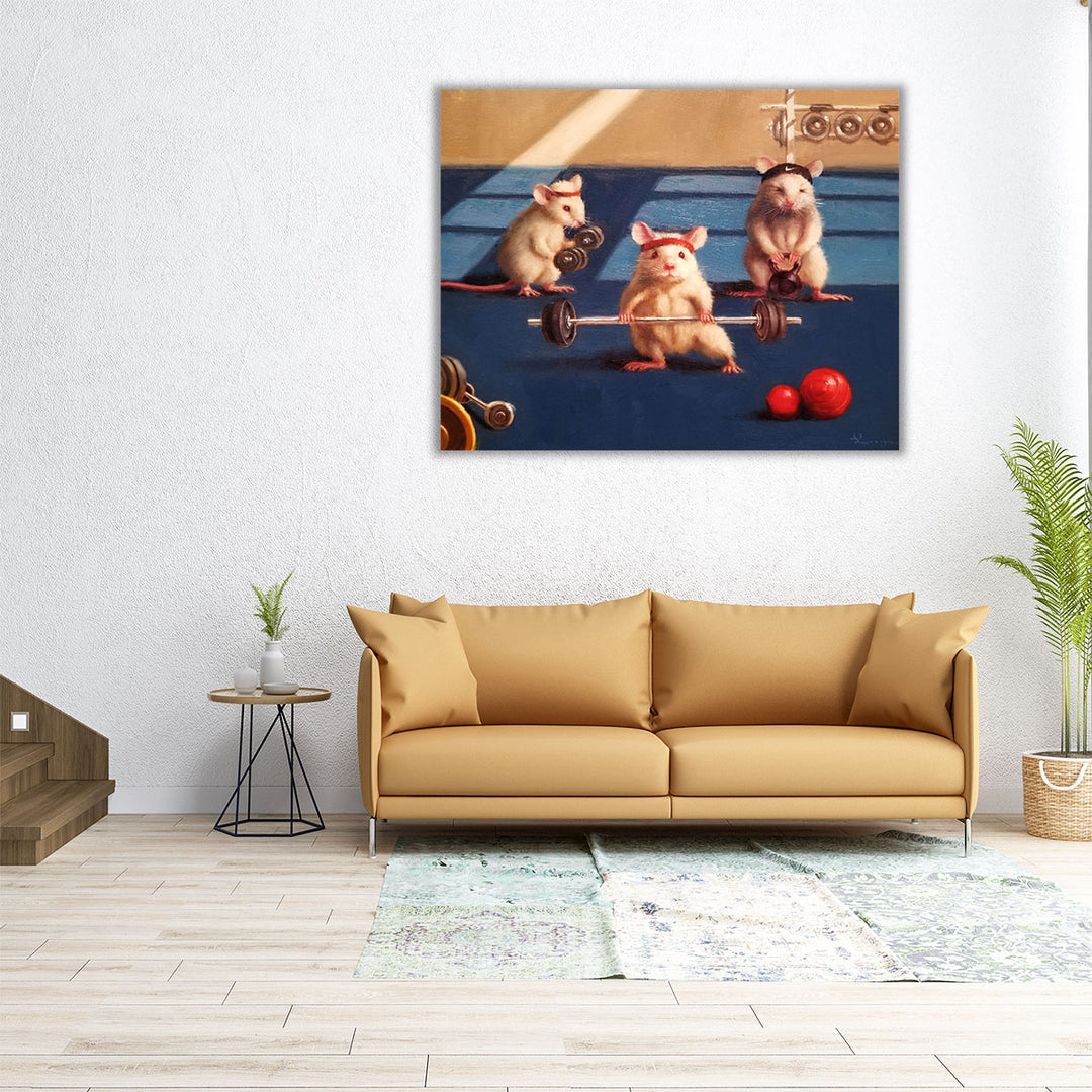 Gym Rats - Canvas Print Wall Art