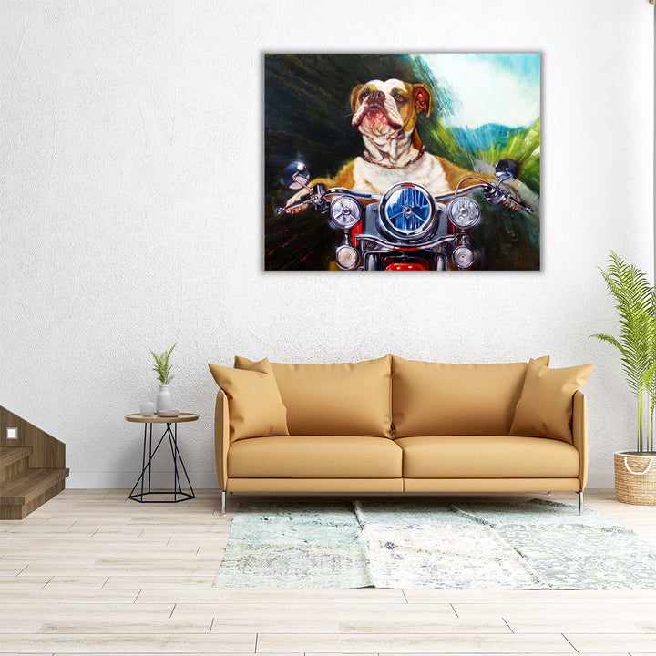 Born To Be Wild - Canvas Print Wall Art