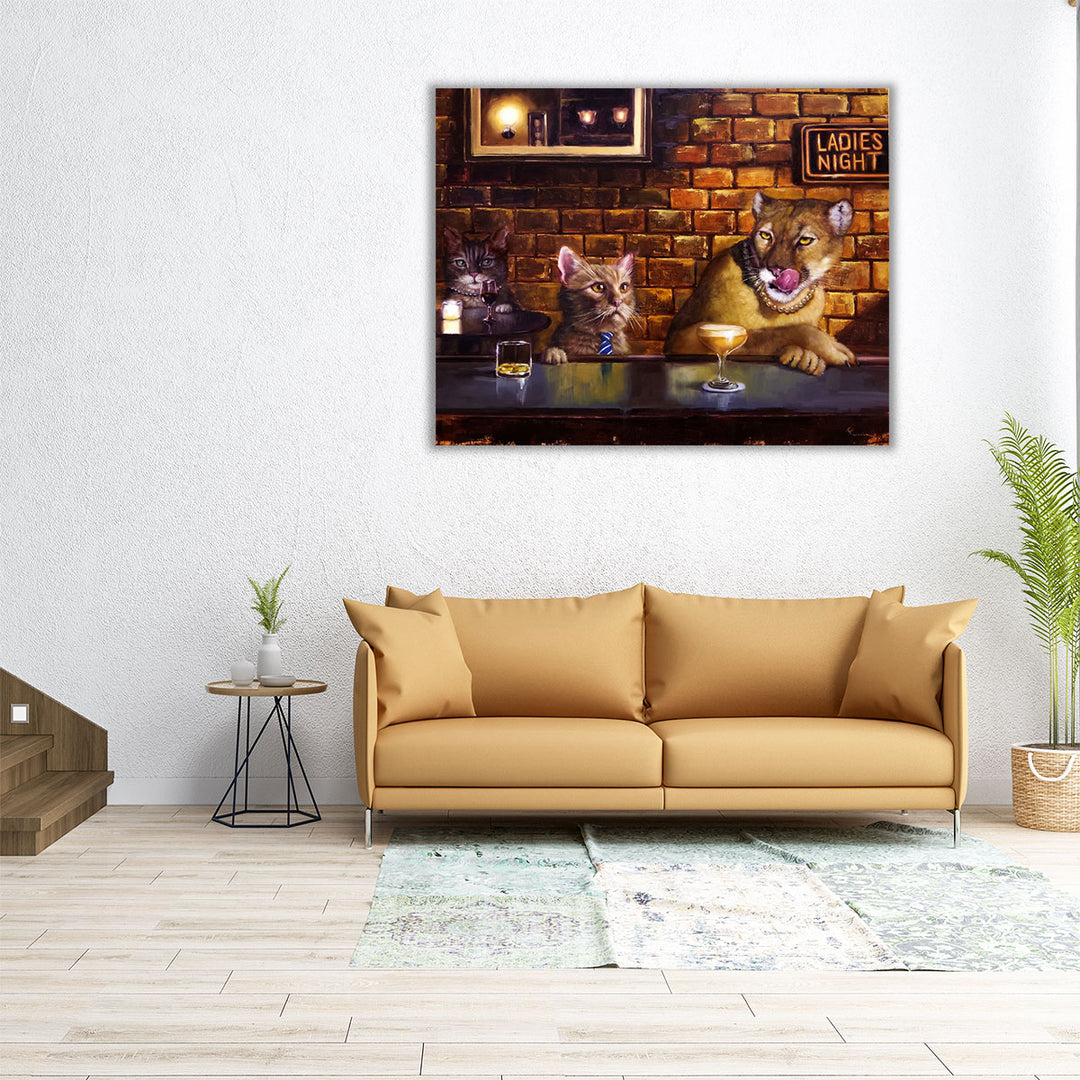 On The Prowl - Canvas Print Wall Art