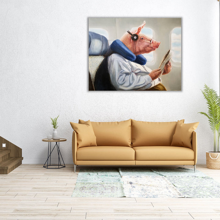 When Pigs Fly No. 2 - Canvas Print Wall Art
