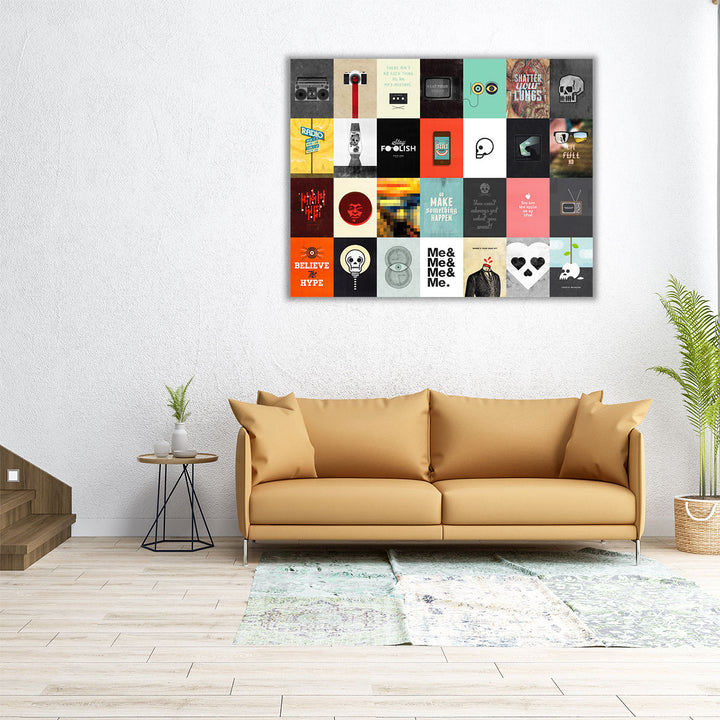 Music Technology Media - Canvas Print Wall Art