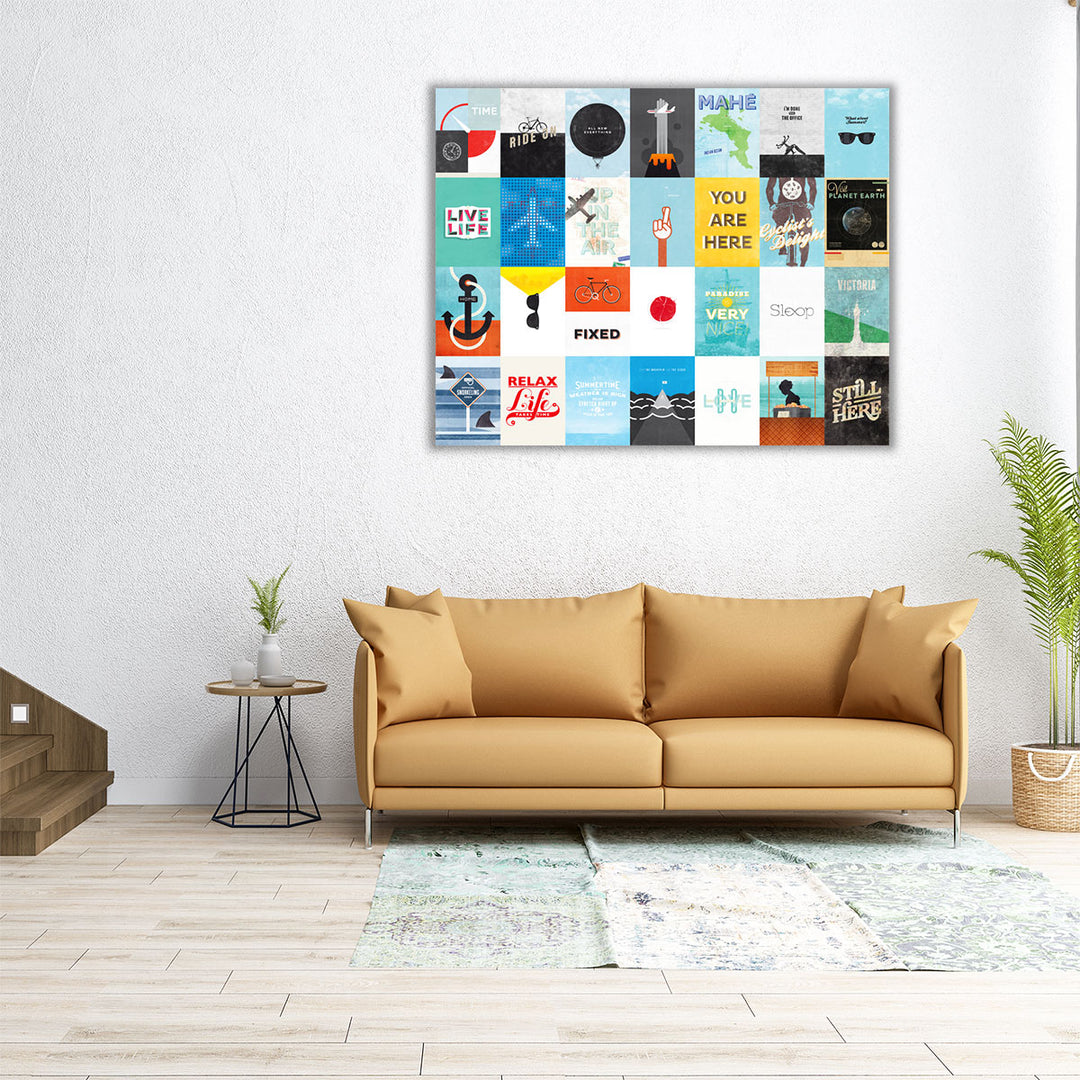 Leisure Travel Vacation - Canvas Print Wall Art