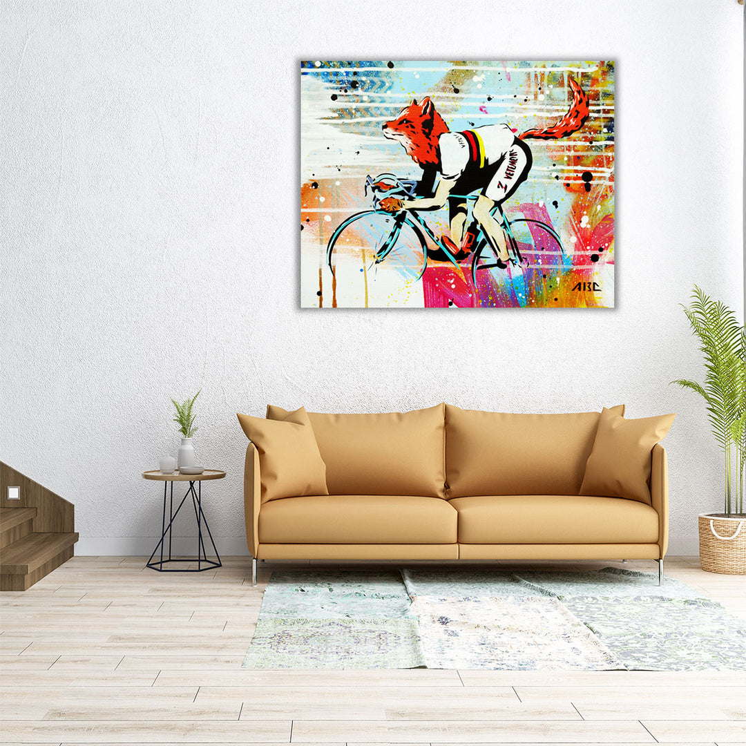 Le Fox - Canvas Print Wall Art