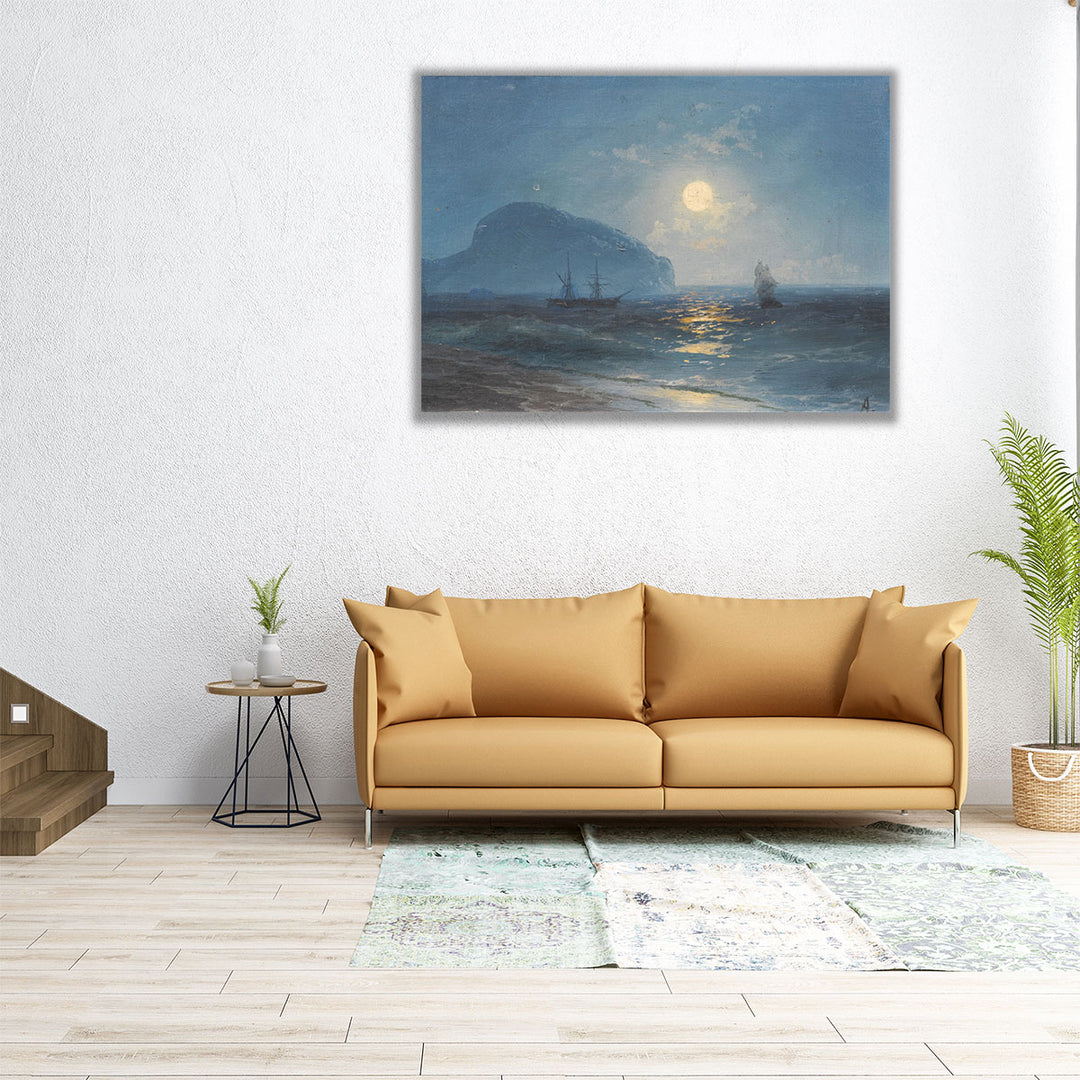 24x18 coastal bedroom wall canvas