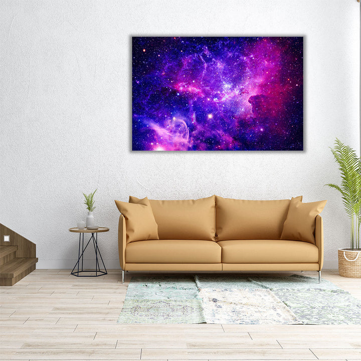 Bursting Galaxy - Canvas Print Wall Art