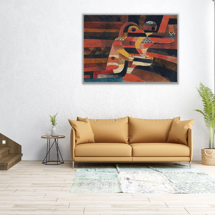 48x36 bedroom canvas love abstract print