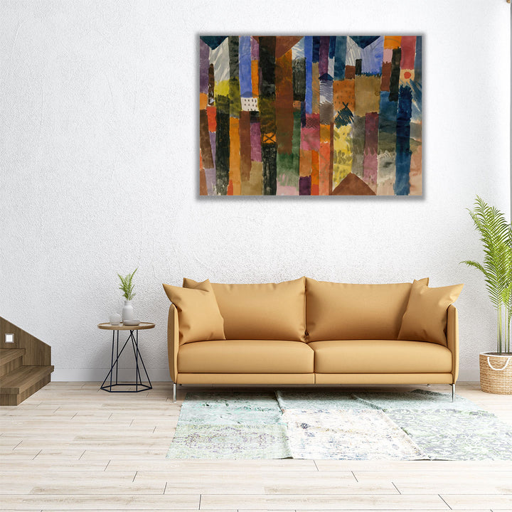 40×30 modern abstract hallway print