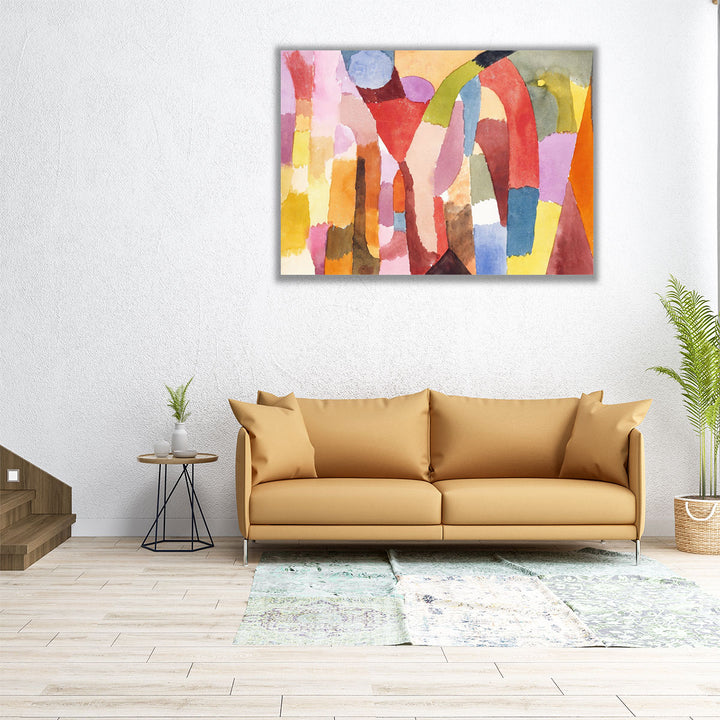 Movement of Vaulted Chambers, 1915 - Canvas Print Wall Art