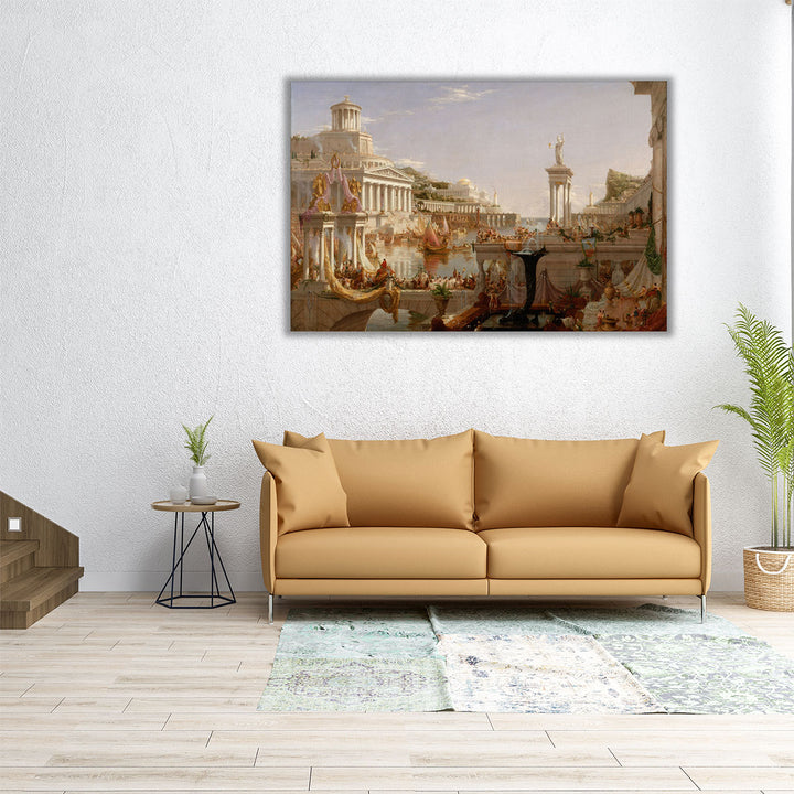 36×24 vintage bedroom canvas wall decor