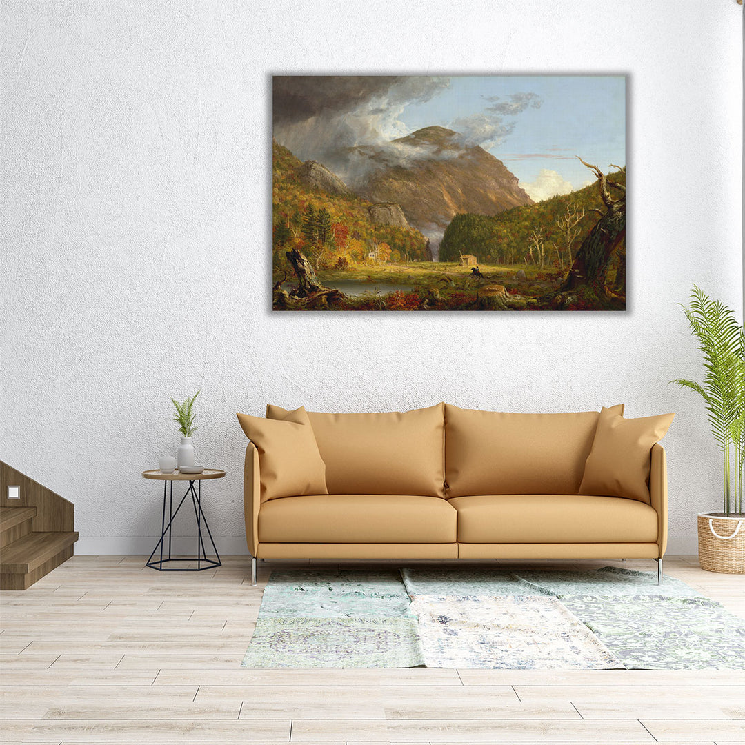 36×24 framed mountain landscape canvas