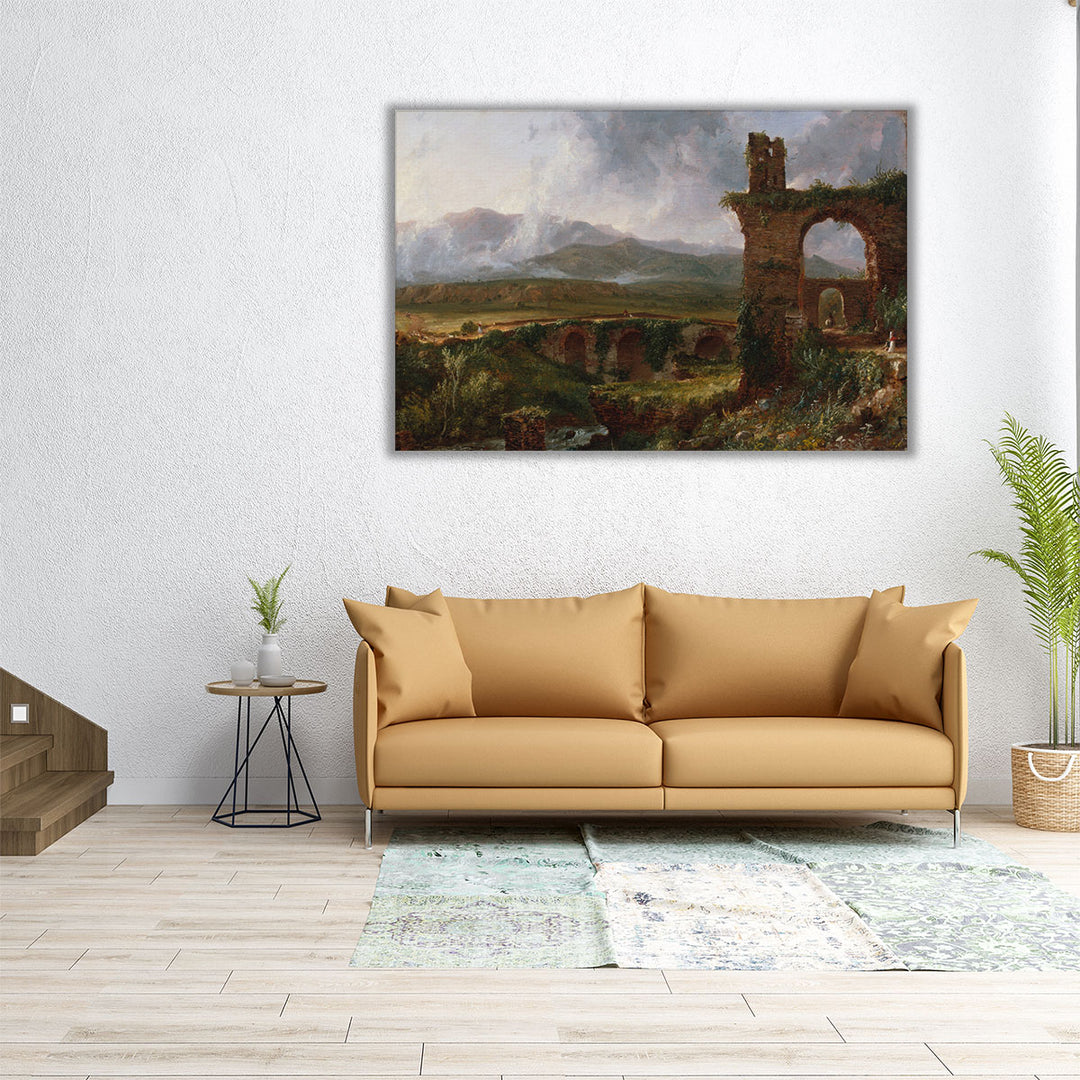 24x16 canvas print modern mountain art