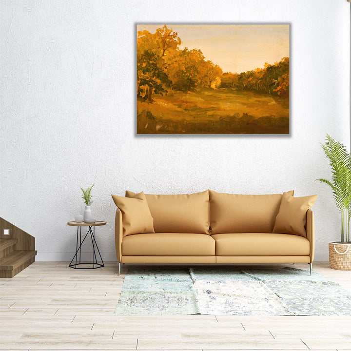 24x18 Canvas Print vivid tree grove