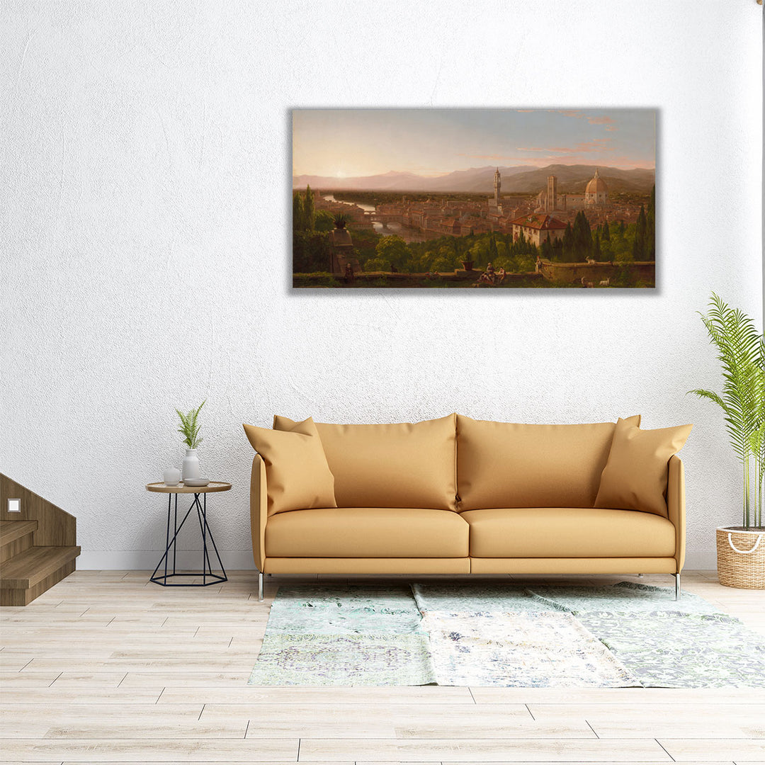 Wrapped canvas brown architecture fine detail