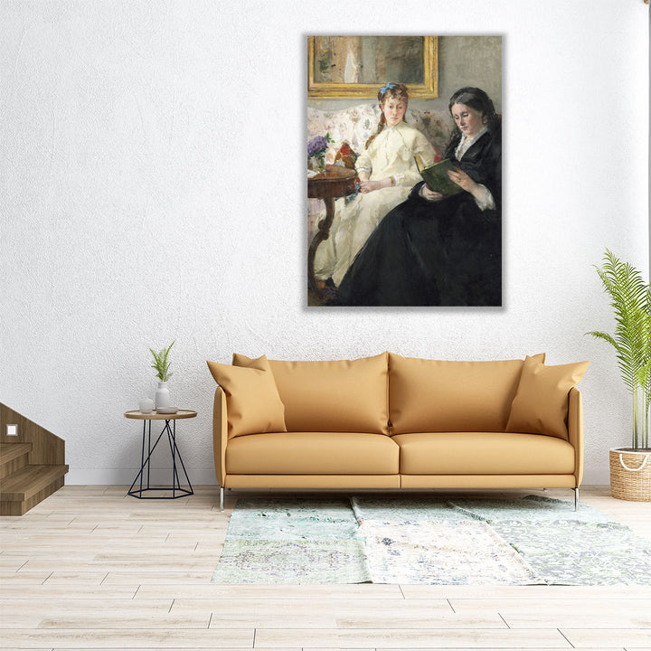 The Mother and Sister of the Artist, 1869-1870 - Canvas Print Wall Art