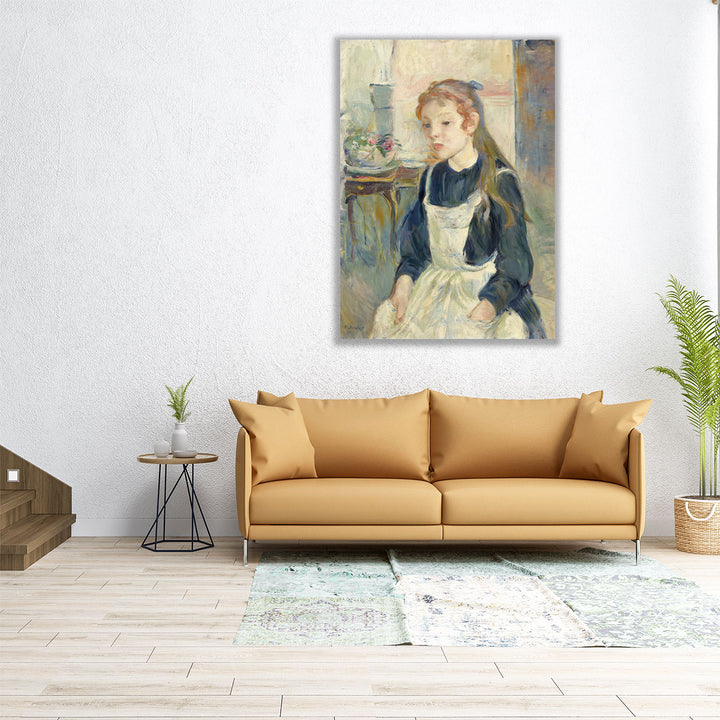 Young Girl with an Apron, 1891 - Canvas Print Wall Art