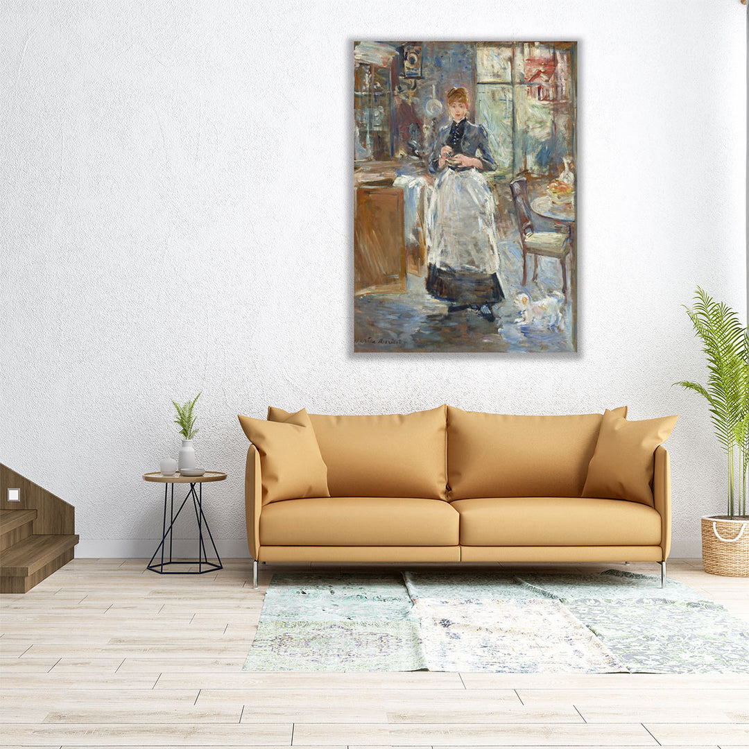 In the Dining Room, 1886 - Canvas Print Wall Art