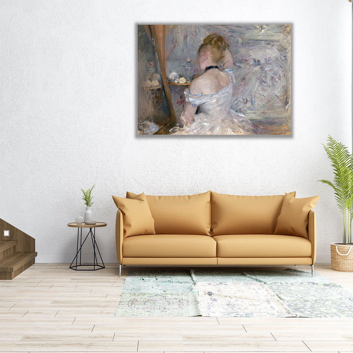 48x36 Canvas Print elegant woman portrait