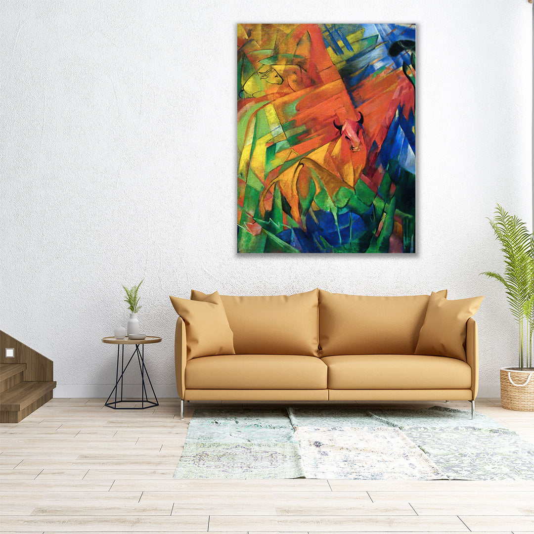 24x30 canvas print striking abstract design