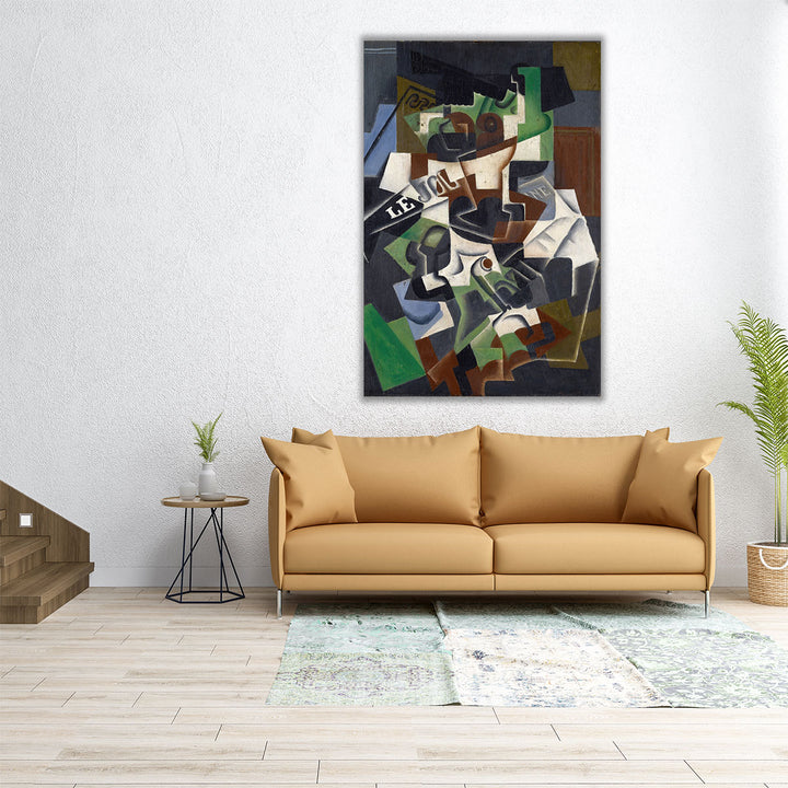 Wrapped canvas fruit motif print