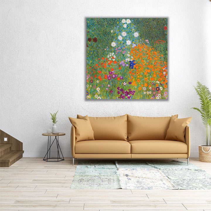 Cottage Garden, 1905-1907 - Canvas Print Wall Art