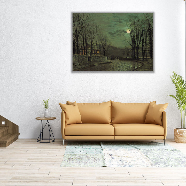 November Moonlight, 1883 - Canvas Print Wall Art