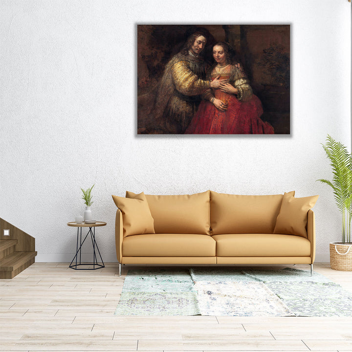 The Jewish Bride, 1665 - 1669 - Canvas Print Wall Art