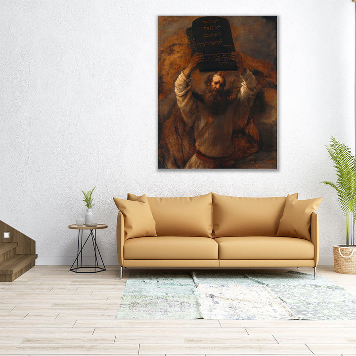 24×30 inch canvas print displaying holy scene