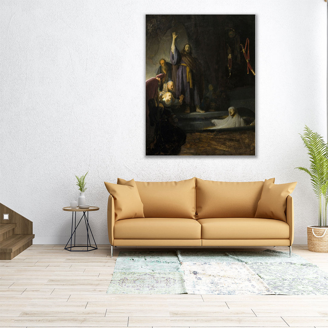 The Raising of Lazarus, 1630 - Canvas Print Wall Art