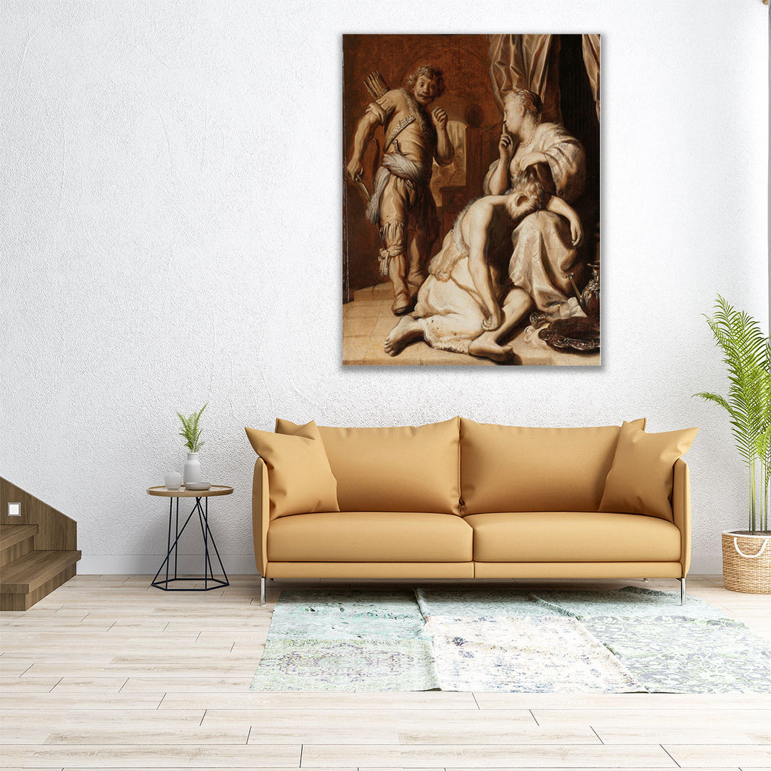 Samson and Delilah, 1626 - 1630 - Canvas Print Wall Art