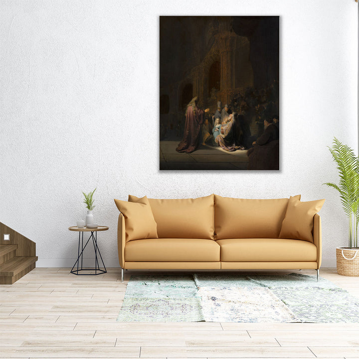 Simeon’s Song of Praise, 1631 - Canvas Print Wall Art