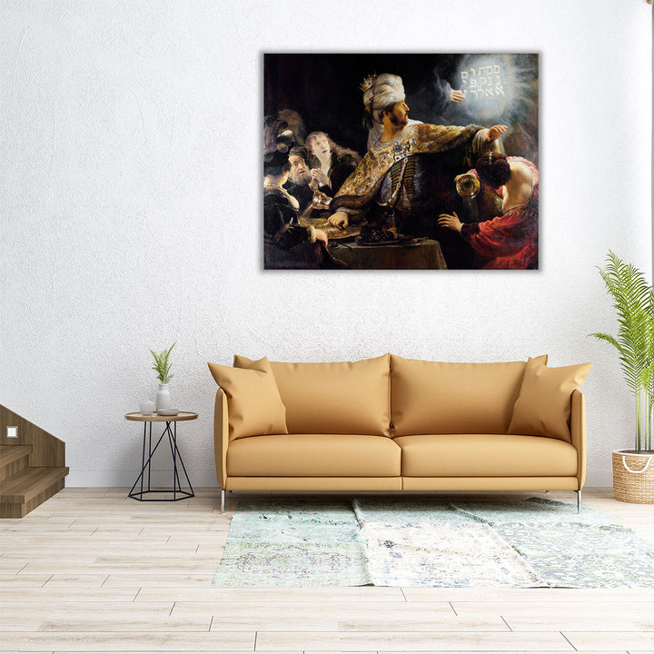 Belshazzar’s Feast, 1634 - 1639 - Canvas Print Wall Art
