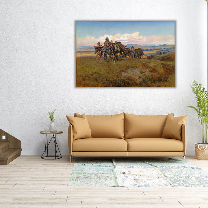 In the Enemy’s Country - Canvas Print Wall Art