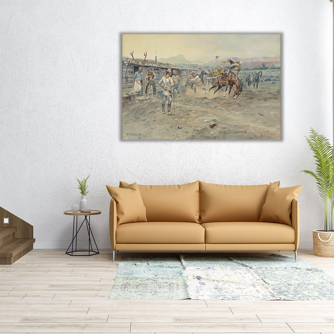 The Tenderfoot, 1900 - Canvas Print Wall Art