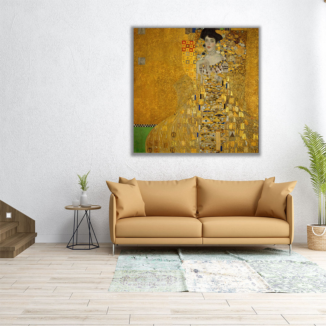 Portrait of Adele Bloch-Bauer I, 1907 - Canvas Print Wall Art