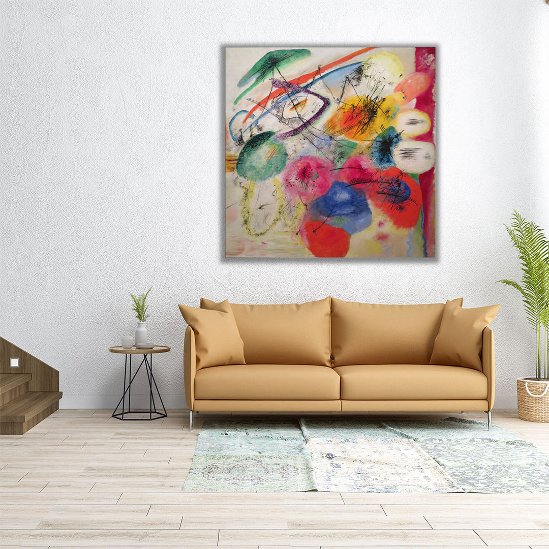 Black Lines - Canvas Print Wall Art