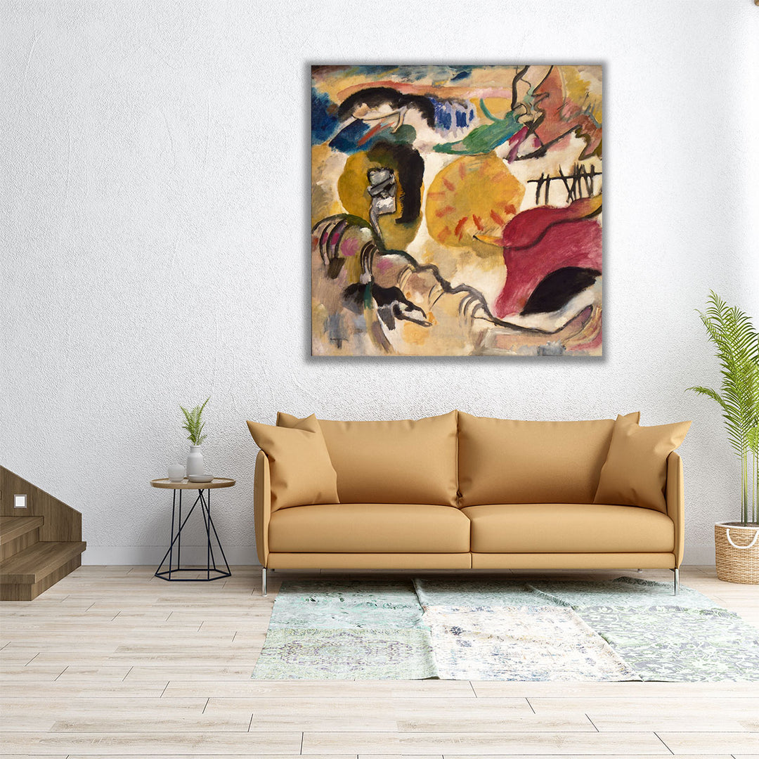 Improvisation 27, Garden of Love II - Canvas Print Wall Art