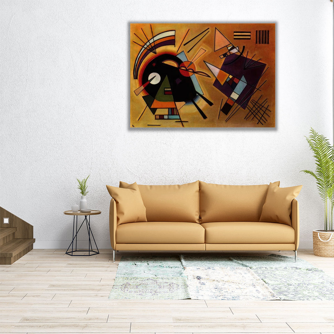 Black and Violet, 1923 - Canvas Print Wall Art