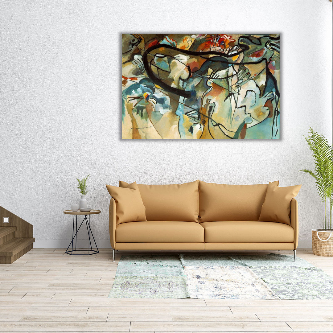 Composition V, 1911 - Canvas Print Wall Art