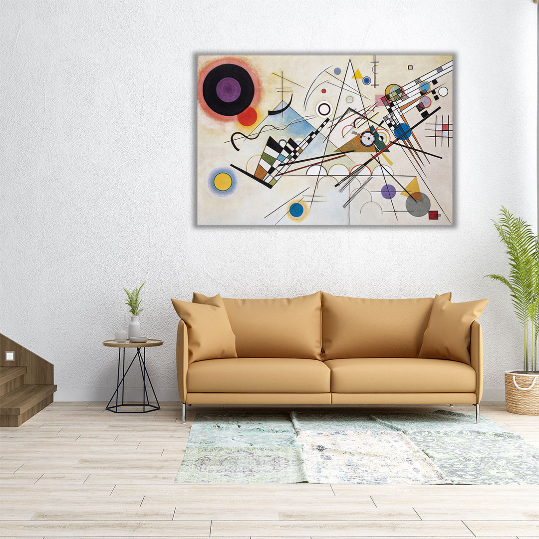 Composition VIII, 1923 - Canvas Print Wall Art